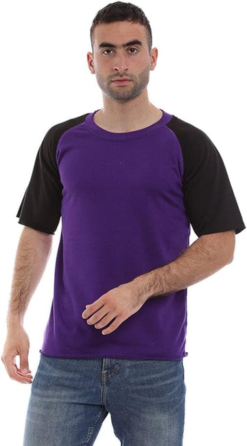 تيشيرت ساده رجالي موف من ازياء